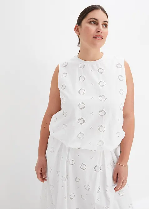 Blouse sans manches, bonprix