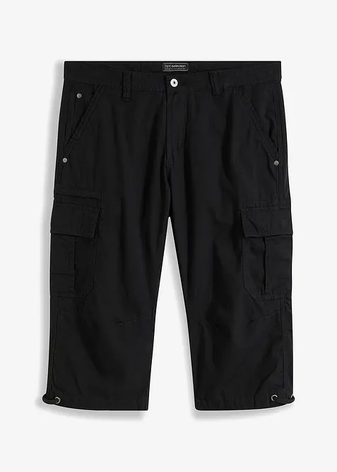 Bermuda long poches cargo regular 100% coton, bonprix