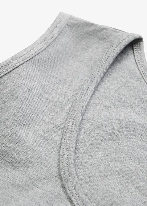 Lot de 2 longs débardeurs, bonprix