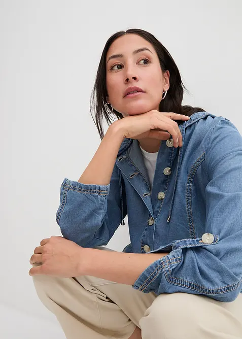 Surchemise en lin rafra&icirc;chissant, bonprix