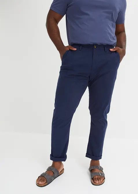 Pantalon chino léger et extensible, regular, bonprix