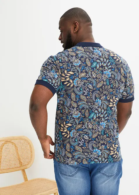 Polo en coton, manches courtes, bonprix