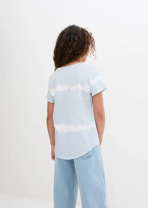 T-shirt 100% coton, plus long derrière, bonprix