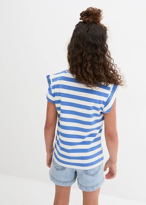 Lot de 2 T-shirts en jersey coton, bonprix