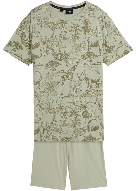 T-shirt et bermuda coton garçon (ens. 2 pces), bonprix