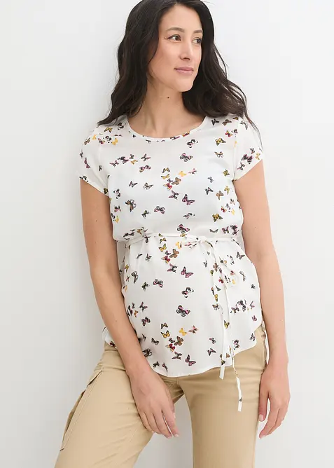 Blouse de grossesse en viscose l&eacute;g&egrave;re, bonprix