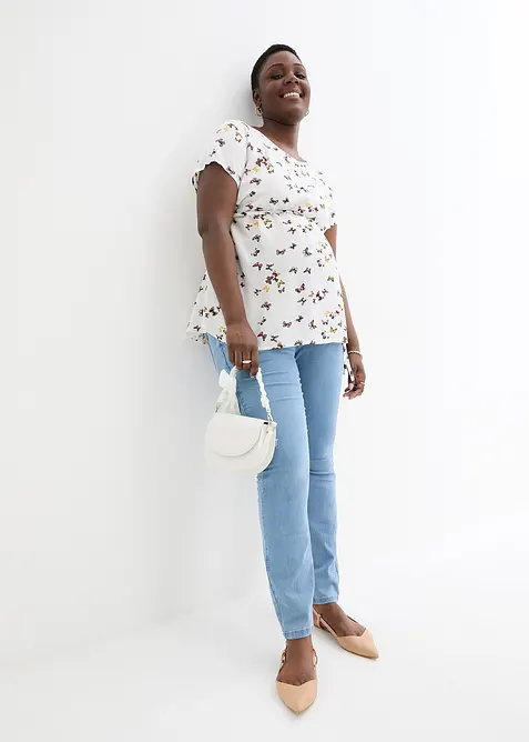 Blouse de grossesse en viscose l&eacute;g&egrave;re, bonprix