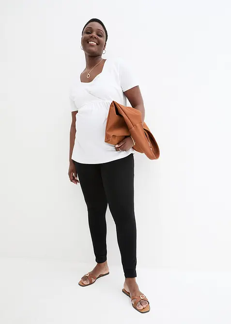 Legging de grossesse en coton doux, bonprix