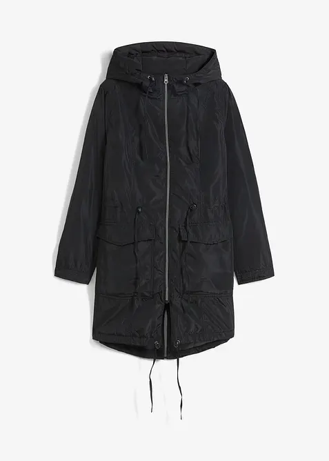 Manteau légèrement rembourré avec cordon de serrage, bonprix