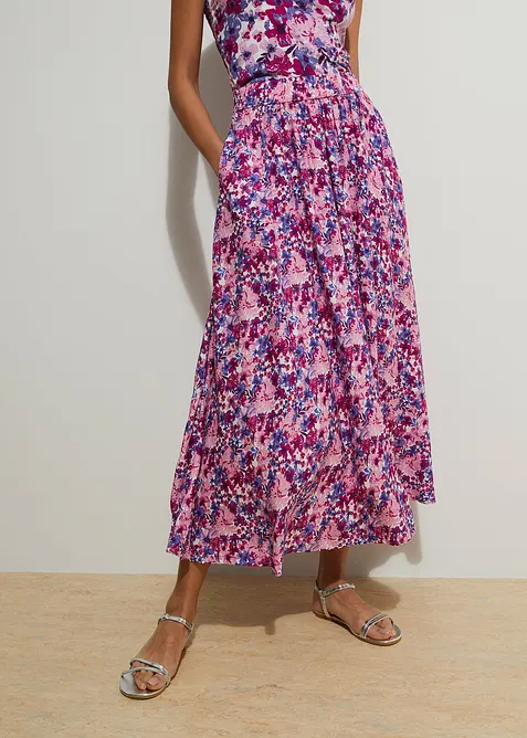 Jupe longue 100% viscose, bonprix