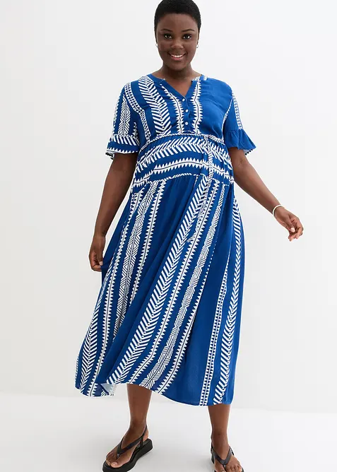 Robe de grossesse et d’allaitement en viscose fluide, bonprix