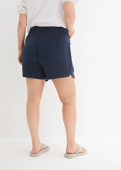 Short de grossesse en gaze 100% coton, bonprix