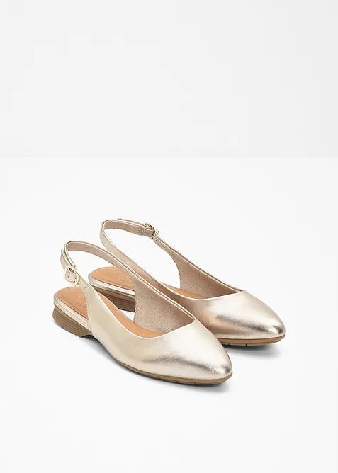 Ballerines slingback Jana, largeur confortable, Jana