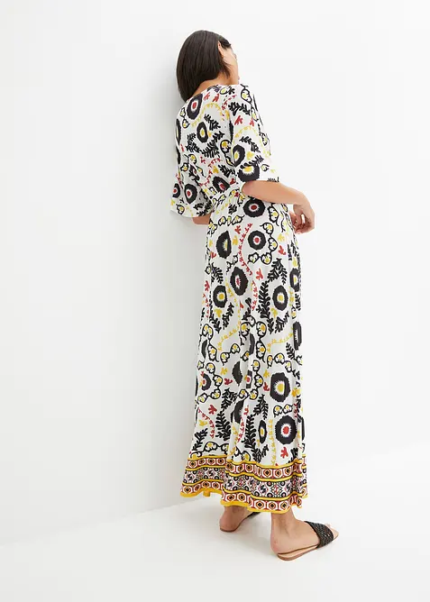 Robe en jersey avec lien à nouer, bonprix