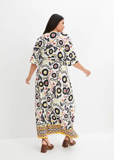 Robe en jersey avec lien à nouer, bonprix