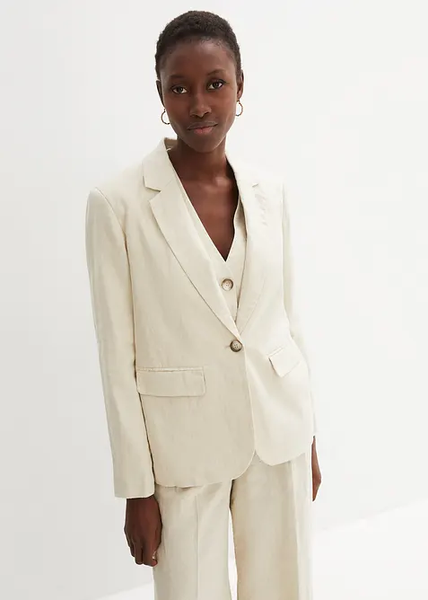 Blazer 100&nbsp;% lin, bonprix