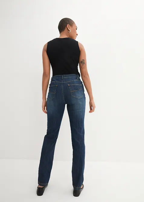 Jean skinny à taille mi-haute élastiquée, bonprix