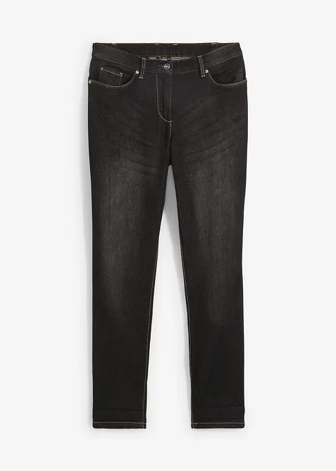 Jean boyfriend taille mi-haute, extensible, bonprix