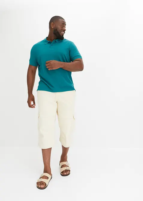 Polo en maille piqu&eacute;e 100% coton, bonprix