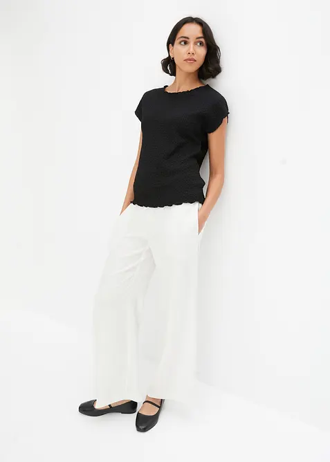 Top en cr&ecirc;pe l&eacute;ger, bonprix