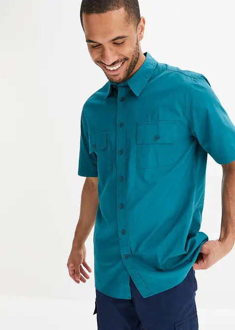 Chemise manches courtes 100&nbsp;% coton, bonprix