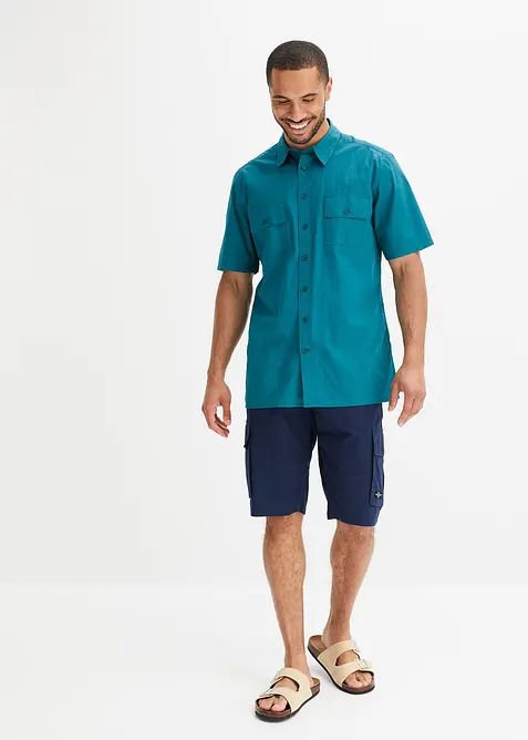 Chemise manches courtes 100&nbsp;% coton, bonprix