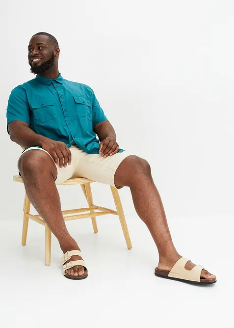 Chemise manches courtes 100&nbsp;% coton, bonprix