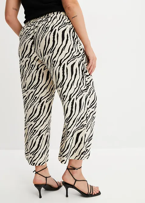 Pantalon à taille élastiquée, bonprix