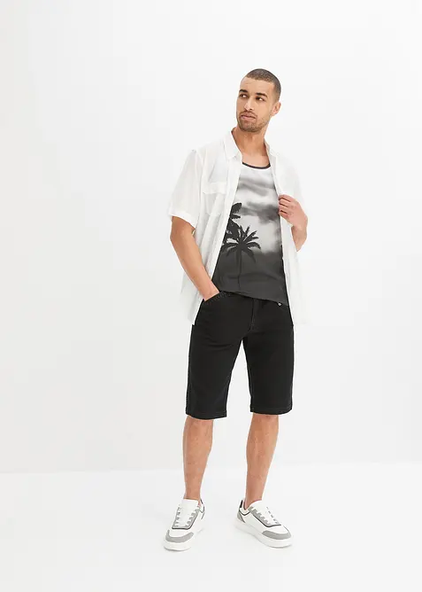 Chemise manches courtes 100% coton, bonprix