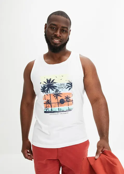 Débardeur marcel 100% coton, bonprix