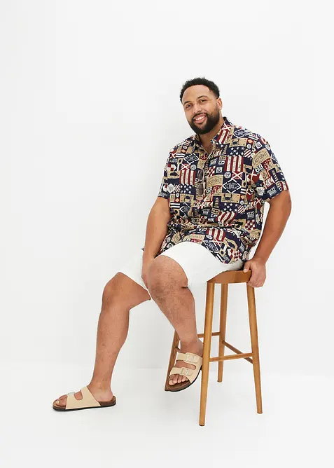 Bermuda classique en coton extensible, bonprix