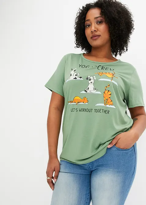 T-shirt à imprimé, bonprix