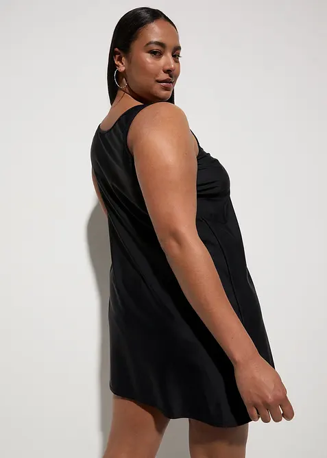 Tankini long (ens. 2 pces) avec dentelle, séchage rapide, bonprix