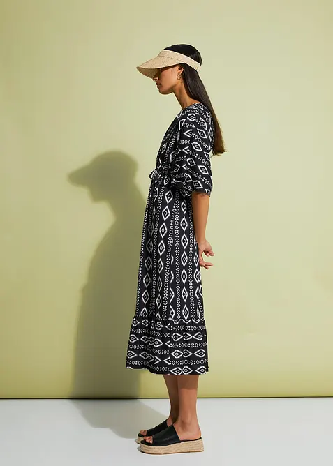 Robe midi en jersey, bonprix