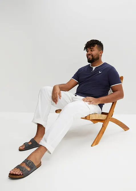 Lot de 2 T-shirts 2 en 1, bonprix