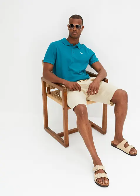 Lot de 2 polos manches courtes, bonprix