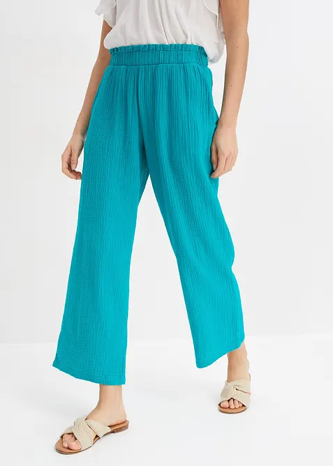 Jupe-culotte en gaze de coton, bonprix