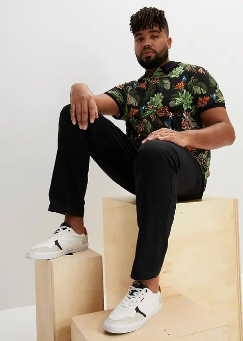 Polo en maille piquée, 100% coton, bonprix