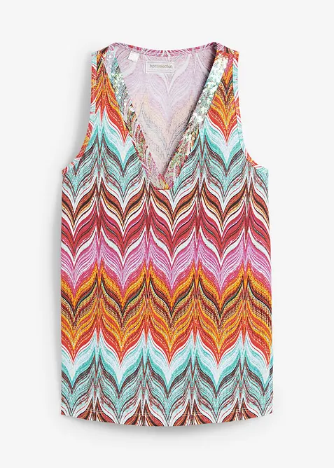 Haut à sequins, bonprix