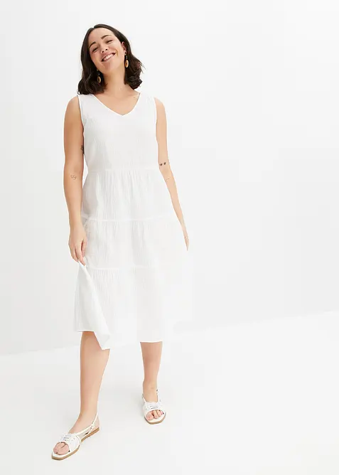 Robe en gaze 100% coton, bonprix