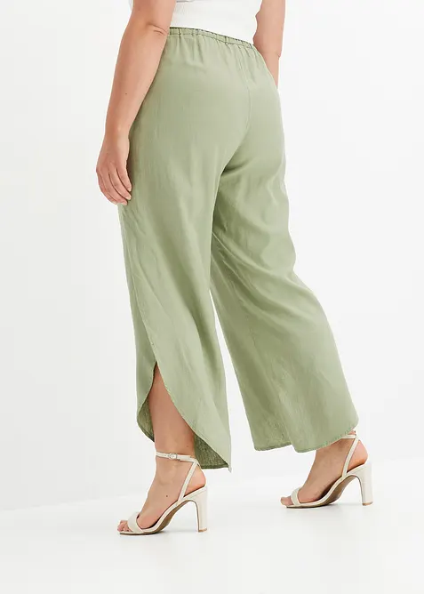 Pantalon en lin, bonprix