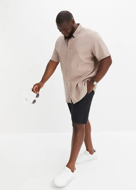 Bermuda à taille élastiquée, Regular, bonprix