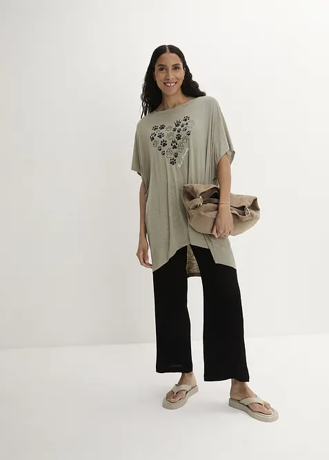 T-shirt en viscose fluide, bonprix