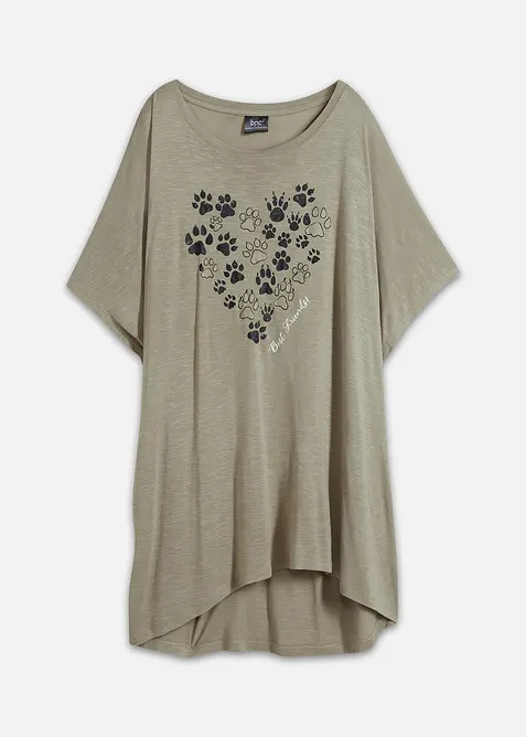 T-shirt en viscose fluide, bonprix