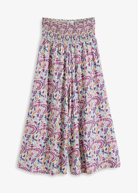 Pantalon palazzo en viscose fluide, bonprix