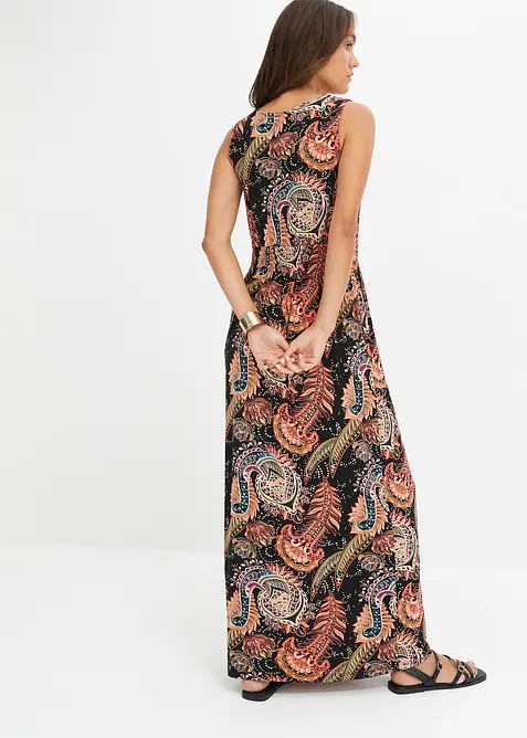 Robe longue en viscose douce et extensible, bonprix