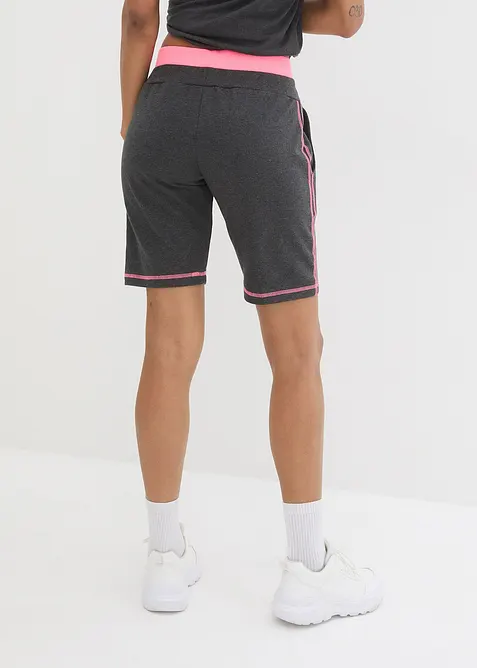 Short en molleton de coton mélangé, bonprix