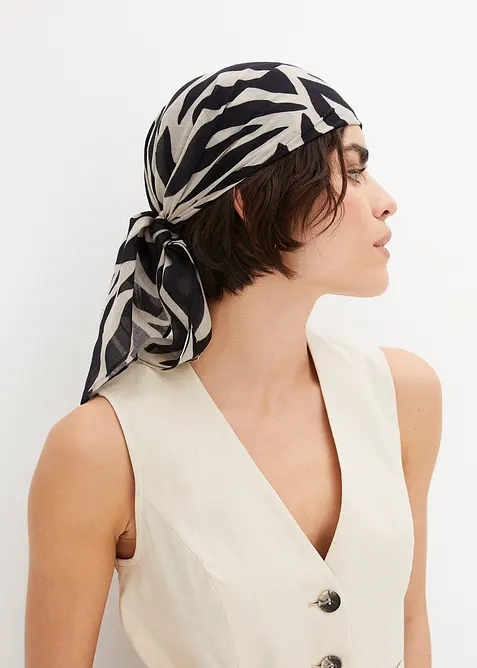 Foulard &agrave; motif z&egrave;bre, bonprix