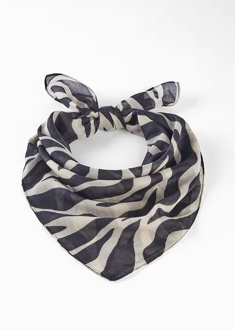 Foulard &agrave; motif z&egrave;bre, bonprix