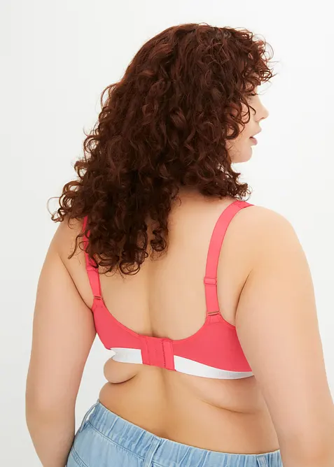 Lot de 2 soutiens-gorge coton sans armatures, bonprix